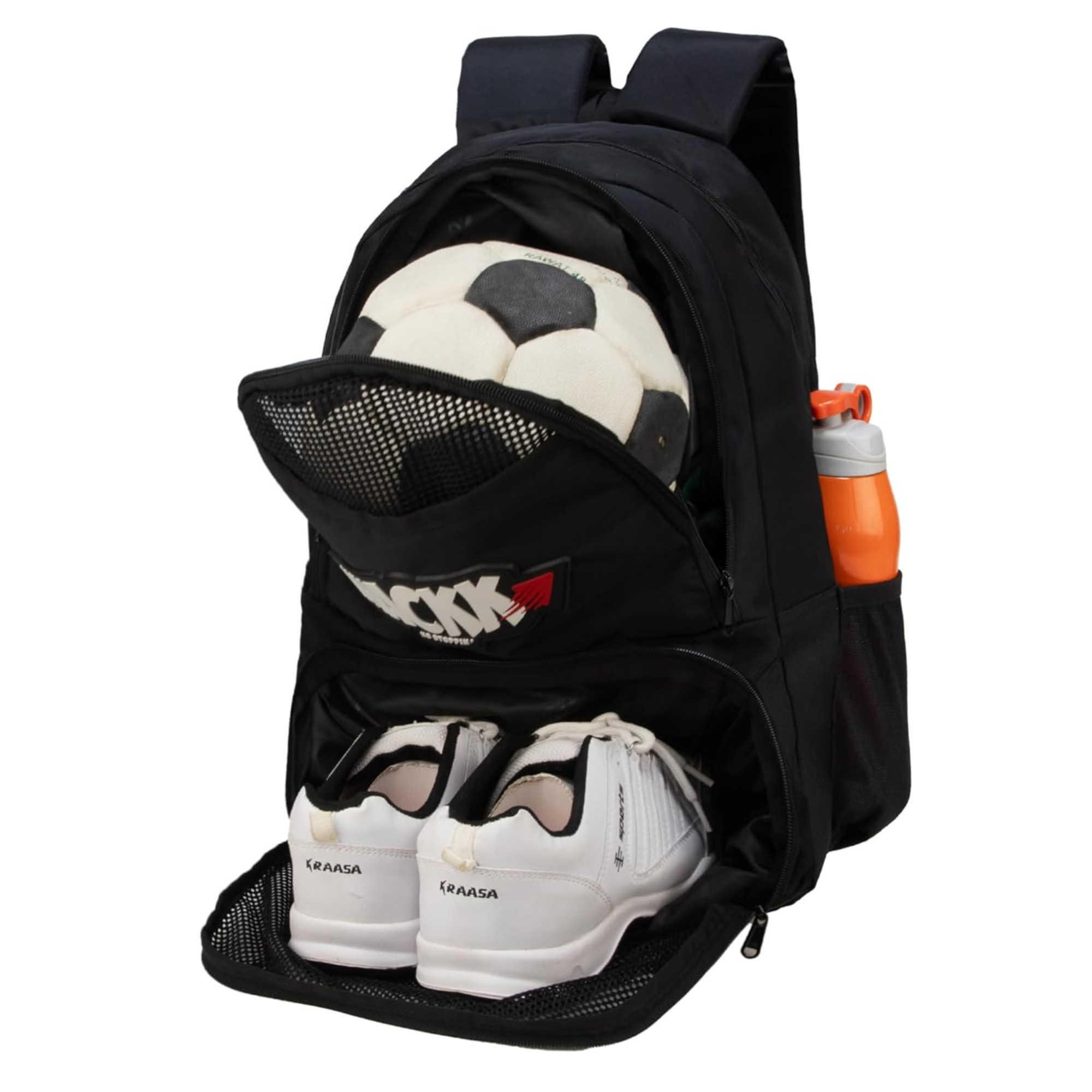 Whackk Strike Black 32L Football Basketball Volley...